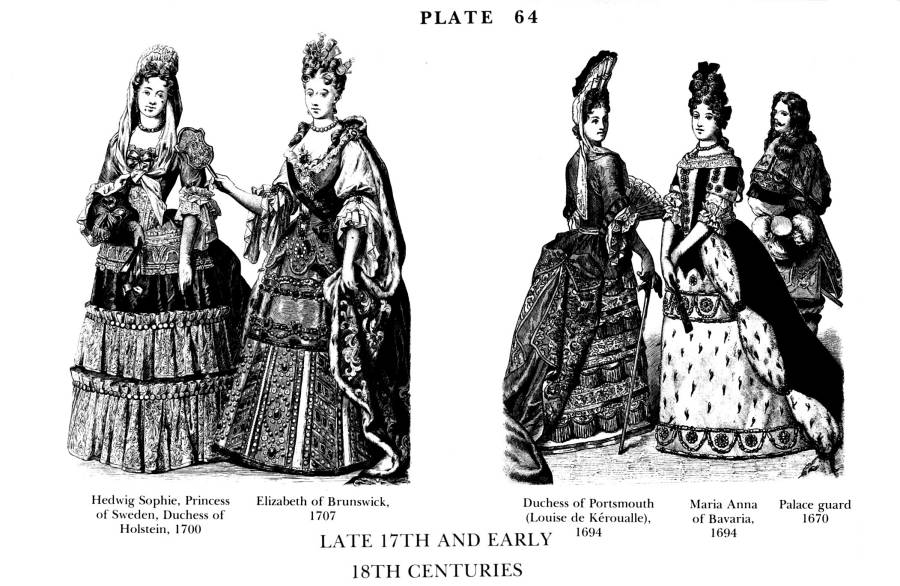 planche 64b Fin XVIIe et Debut XVIIIe Siecles - Late 17Th and Early 18Th Centuries.jpg